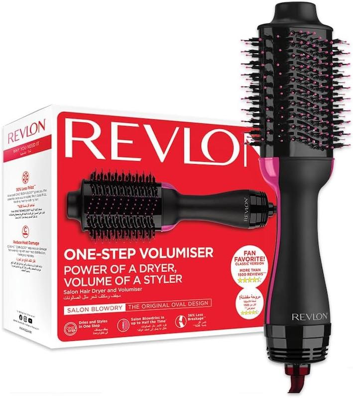 سشوار و برس حرارتی وان‌استپ رولون حجم‌دهنده و حالت‌دهنده مو | Revlon One-Step Hair Dryer & Volumizer RVDR5222 (220–240V)