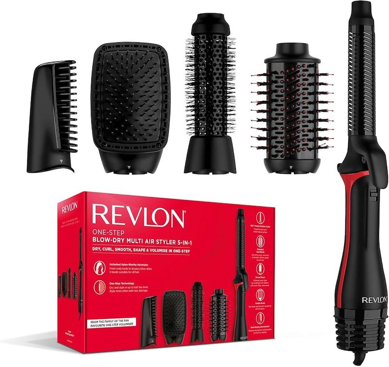 مولتی استایلر ۵ کاره وان‌استپ رولون سشوار و حالت‌دهنده حرفه‌ای مو | Revlon One Step Blow-Dry Multi Air Styler 5 in 1 RVDR5371
