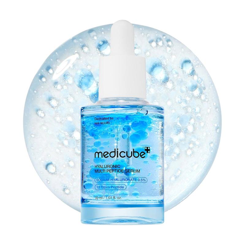 سرم هیالورونیک اسید ۹۹٪ و پپتاید + PDRN مدی کیوب آبرسان و جوانساز پوست | Medicube Hyaluronic Multi Peptide Serum