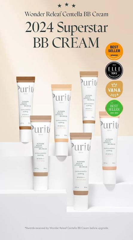 بی بی کرم سنتلا پیوریتو | Purito SEOUL Wonder Releaf Centella BB Cream