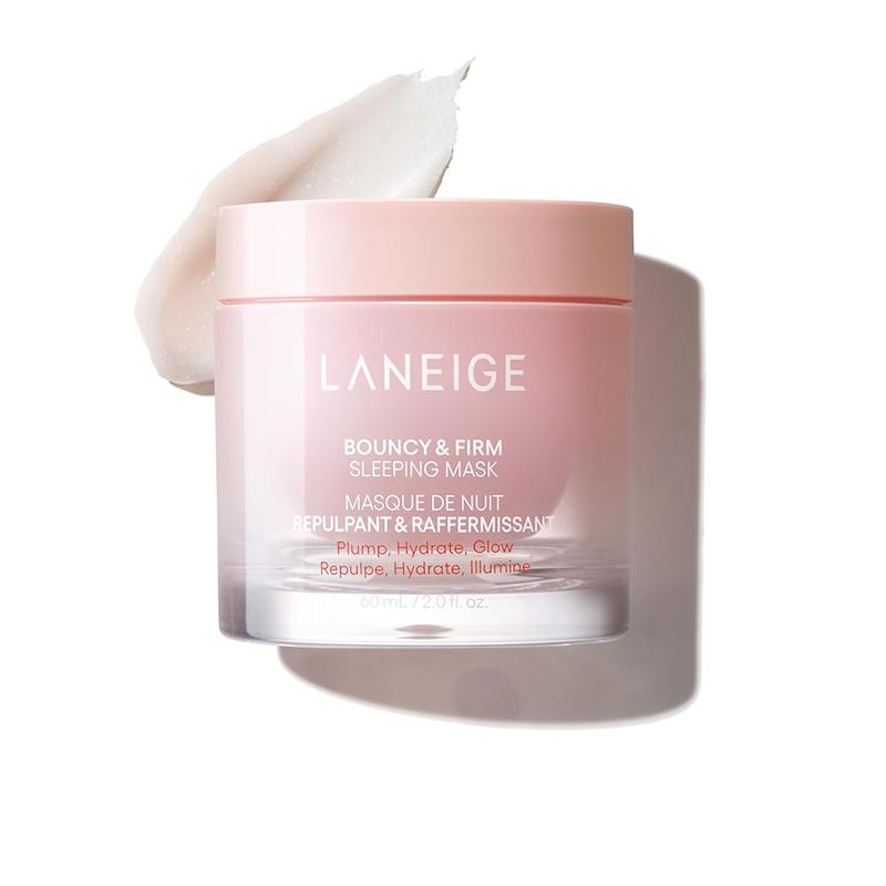 ماسک خواب ضد چروک و جوانساز کلاژن و گل صد تومانی لانیژ | Laneige Bouncy & Firm Sleeping Mask