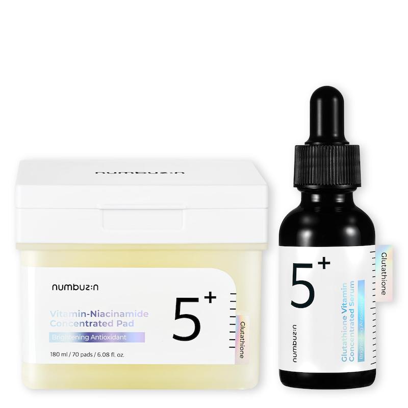 پک روشن‌کننده و ضدلک نامبوزین شماره 5 | Numbuzin No.5 Brightening & Dark Spot Care Pack