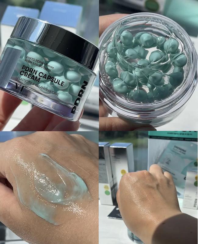 کرم کپسولی بازسازی‌کننده و آبرسان PDRN وی‌تی مدل 100 | VT COSMETICS PDRN Capsule Cream 100