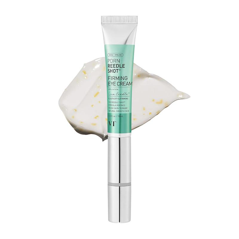 دور چشم ویبره دار PDRN وی تی کازمتیک آبرسان، ترمیم کننده، روشن کننده و جوانساز پوست | VT Cosmetics PDRN Reedle Shot Eye Lifter