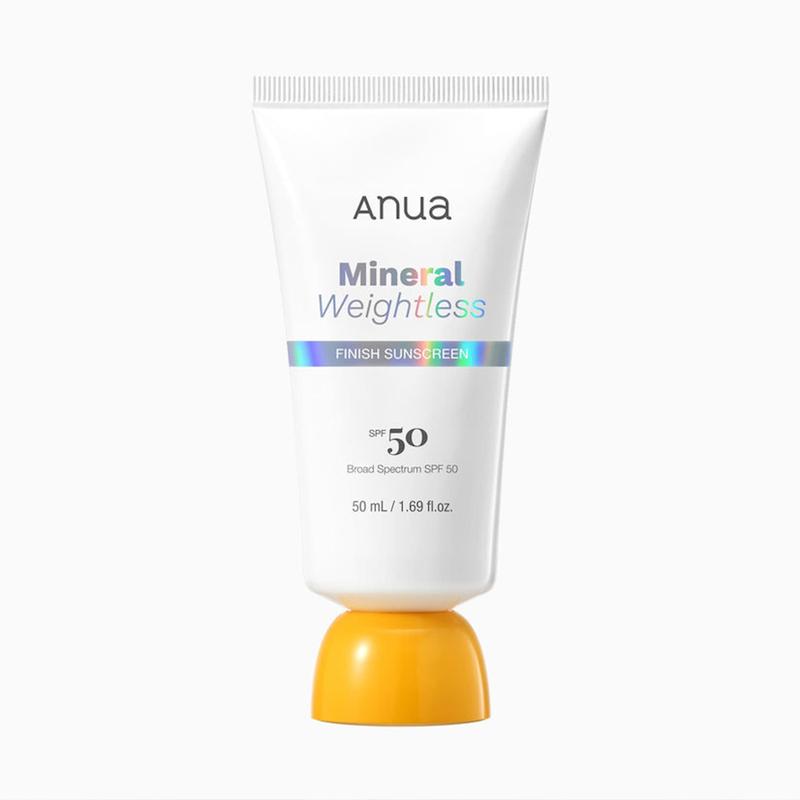 ضدآفتاب مینرال آنوا آبرسان، ترمیم و تقویت سد دفاعی پوست | Anua Mineral Weightless Finish Sunscreen