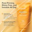کرم ضد آفتاب بی رنگ مات کننده آنوا | Anua Invisible Matte Finish Sunscreen