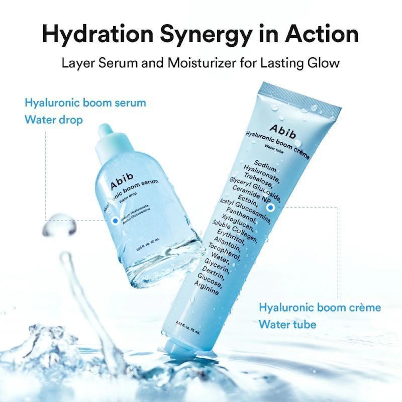 سرم آبرسان هیالورونیک واتر دراپ ابیب | Abib Hyaluronic Boom Serum Water Drop