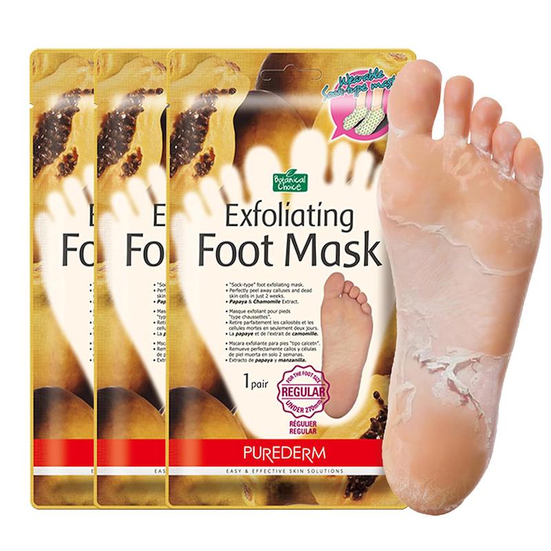 ماسک پا لایه بردار پیوردرم مدل پاپایا | PUREDERM Exfoliating Foot Mask
