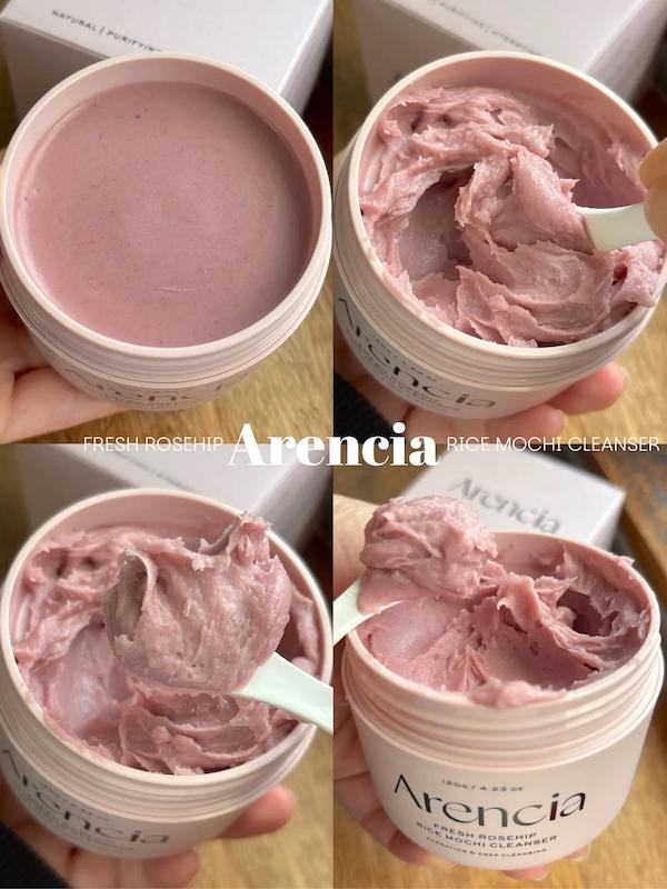 پاک‌کننده موچی برنج و رز هیپ آرنسیا ۲ در ۱ | Arencia Fresh Rosehip Rice Mochi Cleanser
