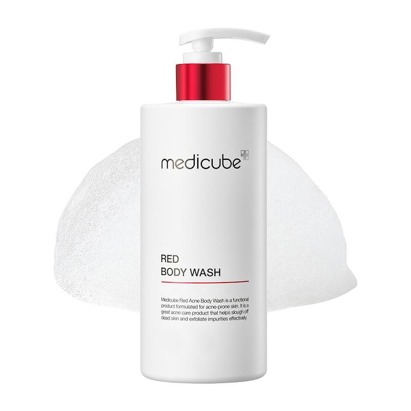 شوینده بدن ضد جوش و آکنه مدی کیوب | Medicube Red Acne Body Wash
