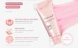 شوینده فومی PDRN و نیاسینامید مدی‌کیوب | MEDICUBE PDRN Pink Niacinamide Whip Cleanser