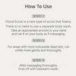 اسکراب ابری بدن و پوست سر آرنسیا | Arencia Cloud Body & Scalp Scrub