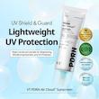 کرم ضد آفتاب آبرسان و سبک ایر کلود PDRN وی تی کازمتیک | VT COSMETICS PDRN Air Cloud Sunscreen