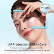 کرم ضد آفتاب آبرسان و سبک ایر کلود PDRN وی تی کازمتیک | VT COSMETICS PDRN Air Cloud Sunscreen