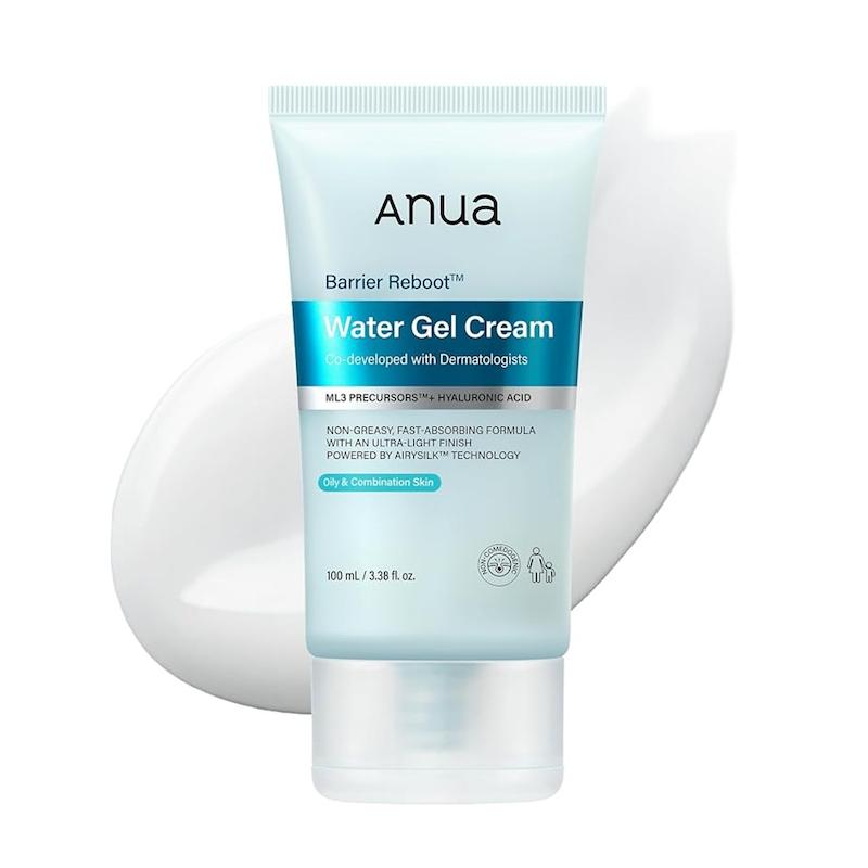 ژل کرم آبرسان و تقویت‌کننده سد دفاعی پوست بریر ریبوت آنوا | Anua Barrier Reboot Water Gel Cream
