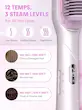 برس حرارتی بخار صاف‌کننده مو شیگلم | Hydra Shot Steam Straightening Brush Pro
