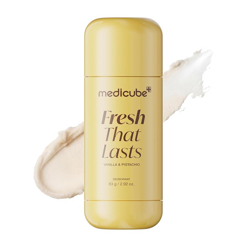 دئودورانت روشن کننده مدی کیوب وانیل و پسته | Medicube Kojic Acid & Turmeric Aluminum-Free Deodorant Vanilla & Pistachio
