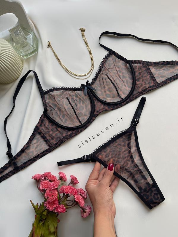 ست پلنگی شیشه ای