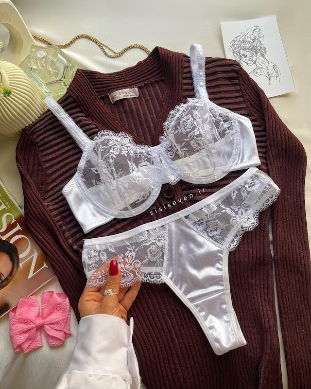 ست اشرافی سفید 