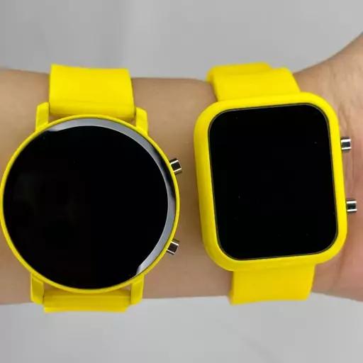 ساعت مچی led اسپرت بند ژله ای