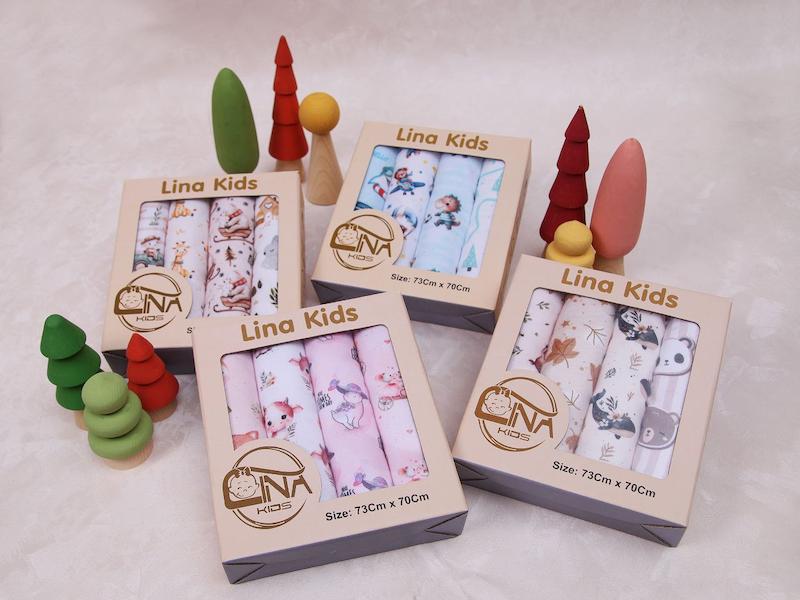 خشک کن 4عددی جعبه ای Lina kids
