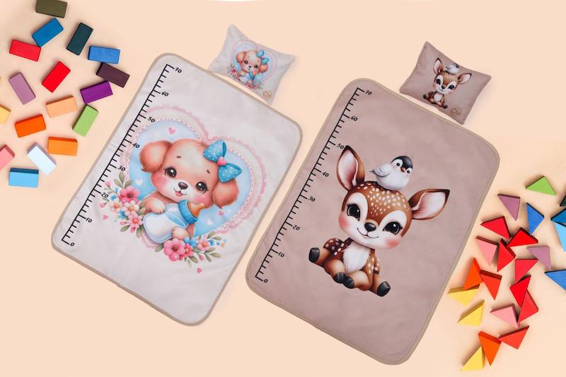 زیرانداز بالش دار چاپی Lina kids