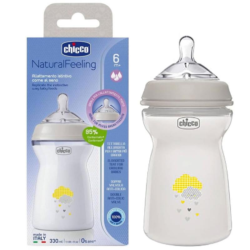 شیشه شیر 330 میل برند چیکو Chicco