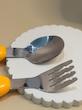 قاشق و چنگال استیل پوپتی