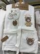 ست حوله نوزاد برند Mothercare طرح تدی 