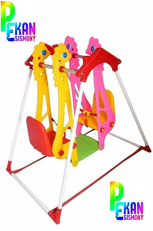 تاب حیاطی مانلی تویز maneli toys زرافه ۲ نفره 