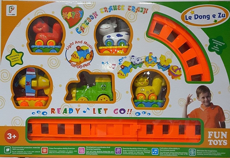 قطار پارس تویز PTCO TOYS کد 110 موزیکال