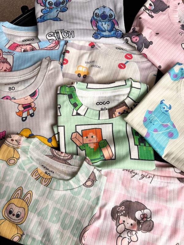 بلوز شلوار کارتونی روکو