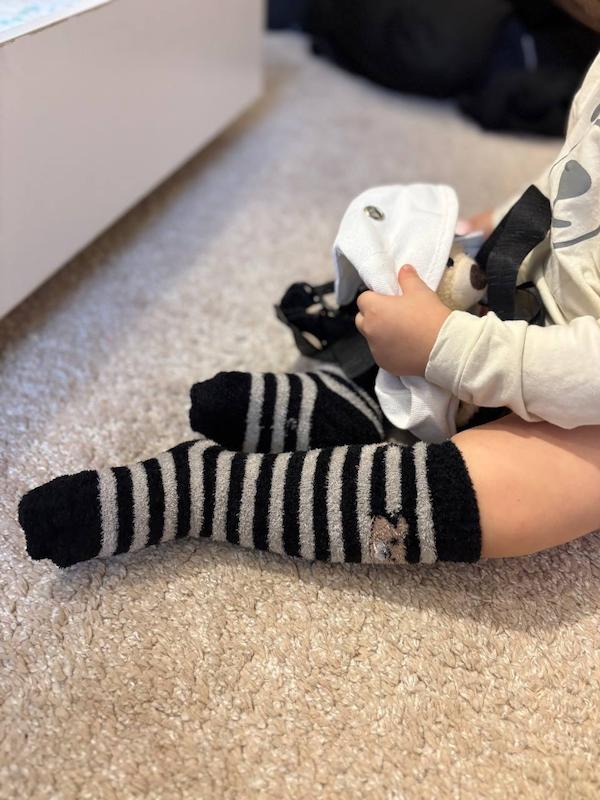 جوراب حوله ای ساق بلند