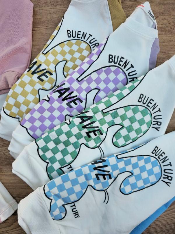 بلوز شلوار خرگوش شطرنجی