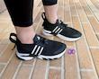 کتونی adidas بافتی ترند زیره پیو 2 سانت انعطاف‌پذیر و راحت