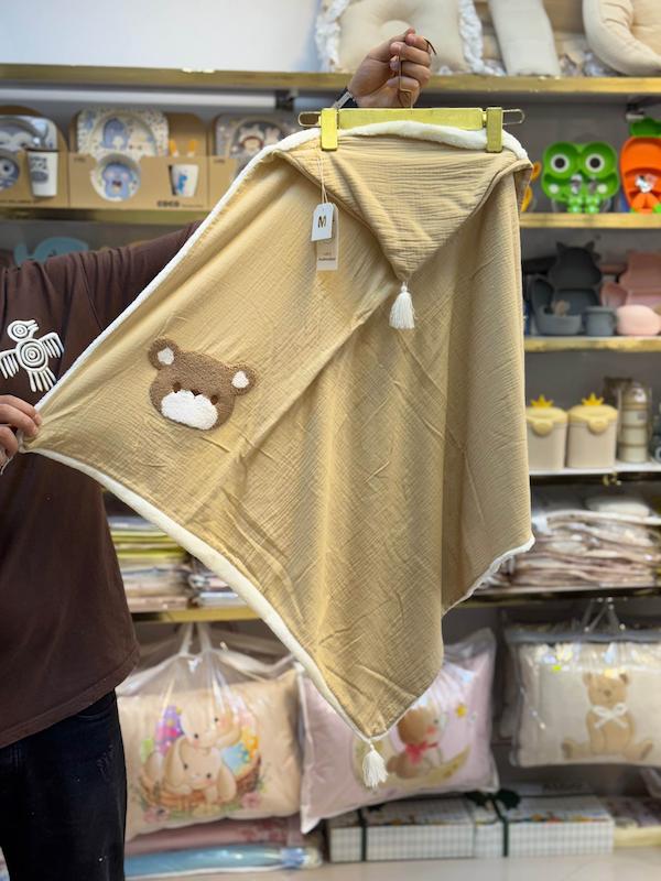 پتو دورپیچ داخل پولیشی موسلین 