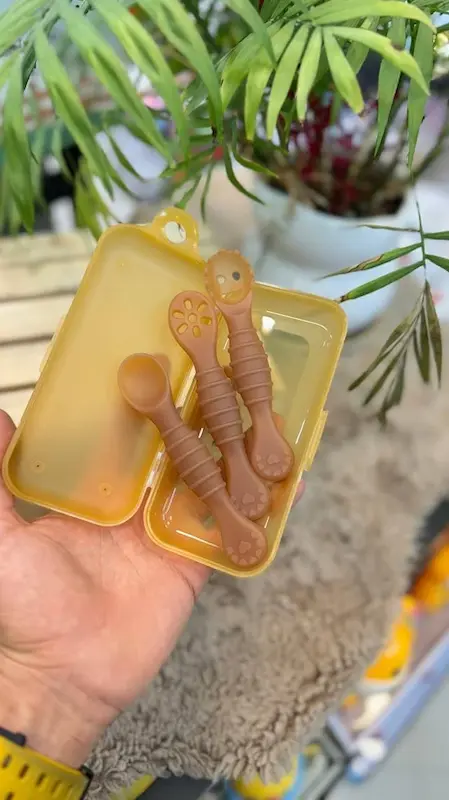 ست قاشق سیلیکونی پری اسپون