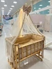 گهواره و تخت کنار مادر چوبی مدل فرشته مارک آنجل لند