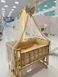 گهواره و تخت کنار مادر چوبی مدل فرشته مارک آنجل لند