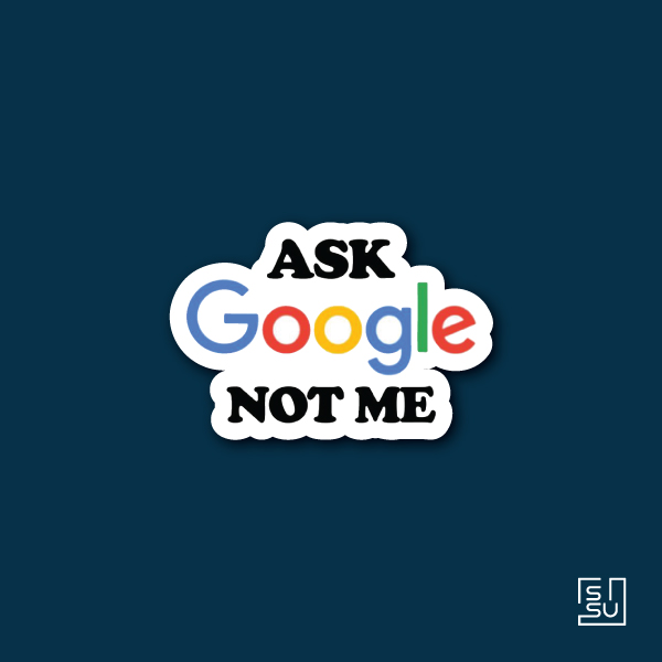 استیکر ask google