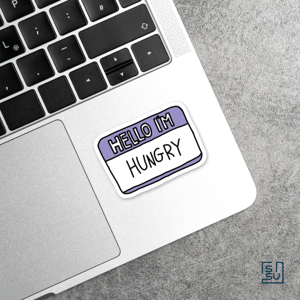 استیکر i`m hungry