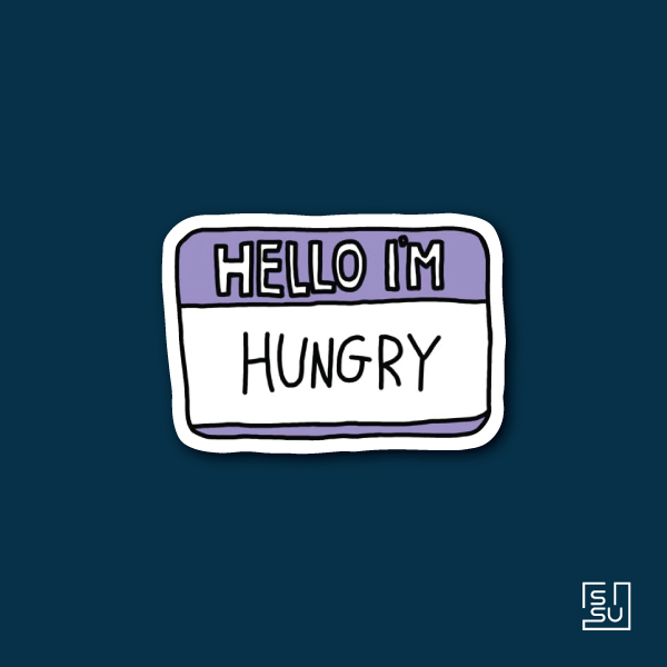 استیکر i`m hungry