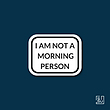 استیکر morning person