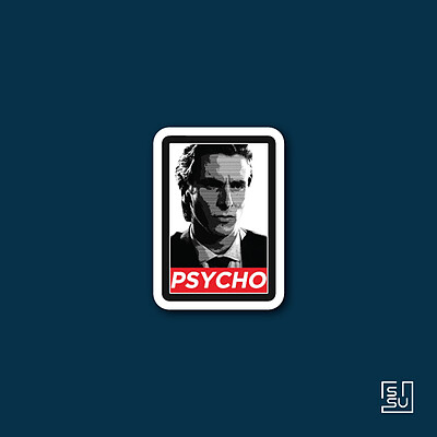 استیکر psycho