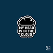 استیکر my head is in the cloud