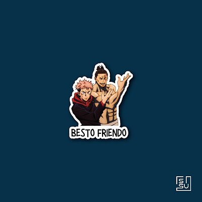 استیکر besto friendo