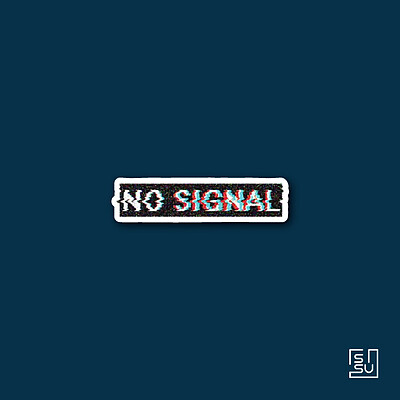 استیکر no signal