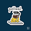 استیکر Pot Head 