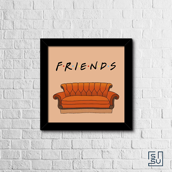 قاب عکس سریال فرندز کد 01 - Friends