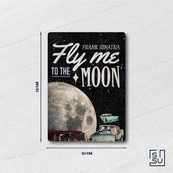  فتوکارت fly me to the moon